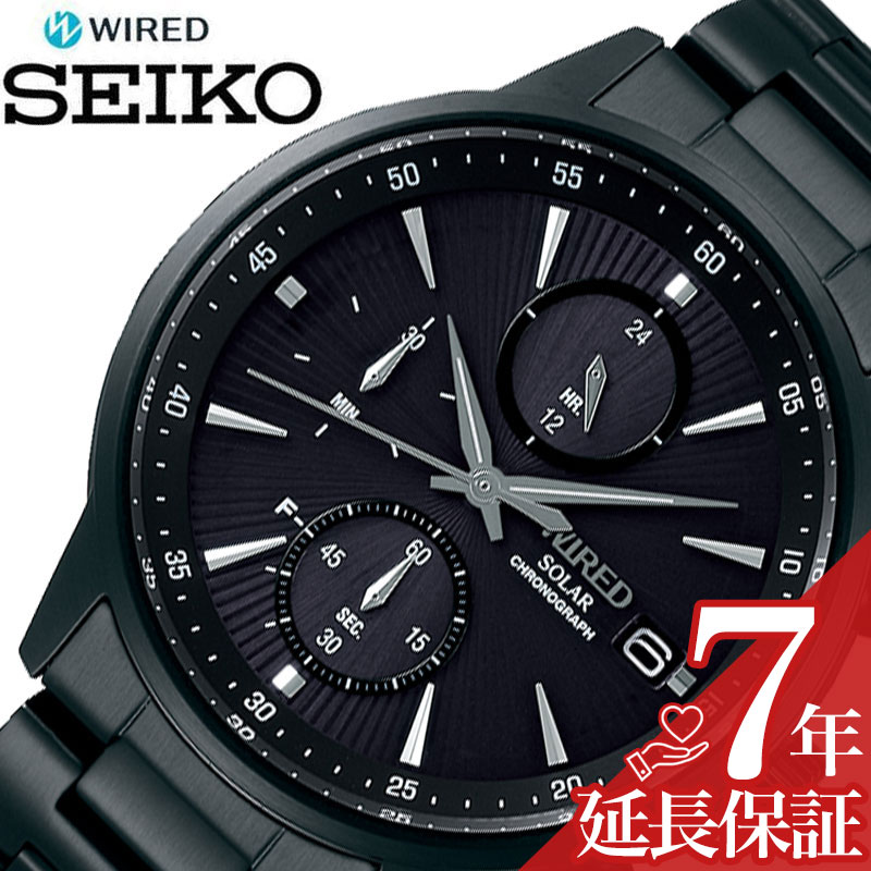 大注目 Seiko 腕時計 セイコー 時計 ワイアード Wired メンズ ブラック Agad409 人気 ブランド おすすめ かっこいい メタル ソーラー 大人 ビジネス 誕生日 プレゼント ギフト 腕時計専門店ハイブリッドスタイルw 完売 Www Manikprabhu Org