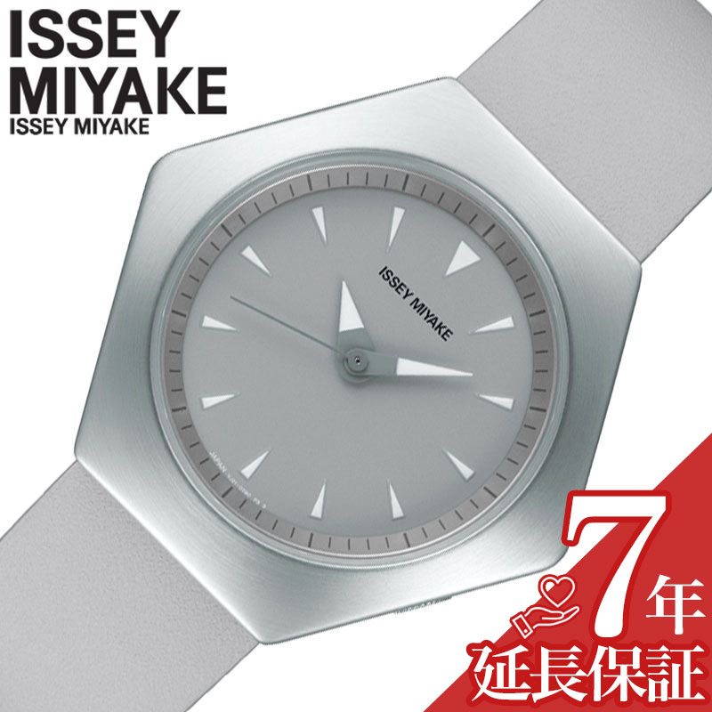 全国組立設置無料 Issey Miyake 腕時計 イッセイミヤケ 時計 ロク Roku ユニセックス メンズ レディース グレー Nyam003 正規品 人気 ブランド 六角形 デザイナーズ 個性的 シンプル モード系 デザイン 日本製 ペア おそろい 誕生日 記念日 お祝い プレゼント ギフト