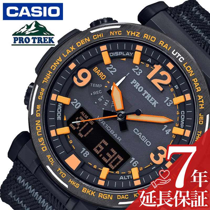 楽天市場 Casio 腕時計 カシオ 時計 プロトレック Pro Trek メンズ 腕時計 ブラック Prg 600yb 1jf 人気 ブランド 正規品 おすすめ おしゃれ アクティブ スポーツ ジム ビーチ ボーイスカウト バイク トレーニング ブラック 高校生 大学生 クリスマス Xmas 腕時計専門店