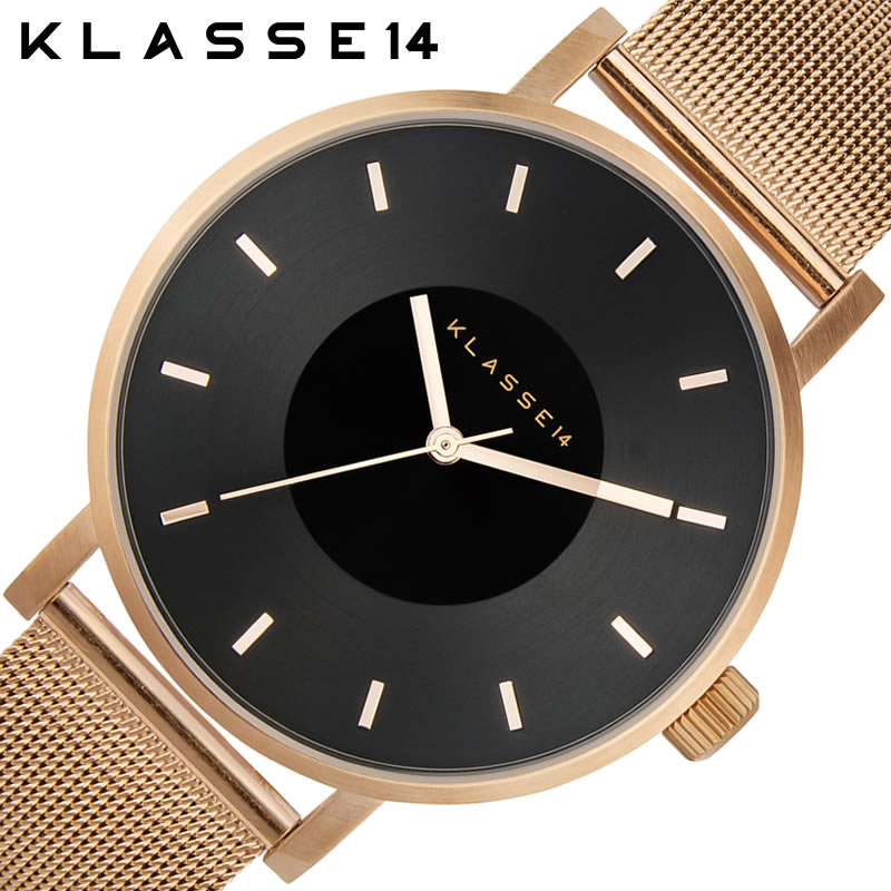 KLASSE14 腕時計 クラス14 時計 ヴォラーレ ダークローズ マリオ ノービル VOLARE DARK ROSE Mario Nobile 36mm レディース ローズゴールド VO16RG006W 人気 個性的 話題 デザイナーズ おしゃれ ペア使い 雑誌 大学生 OL アクセ感覚 プレゼント ギフト