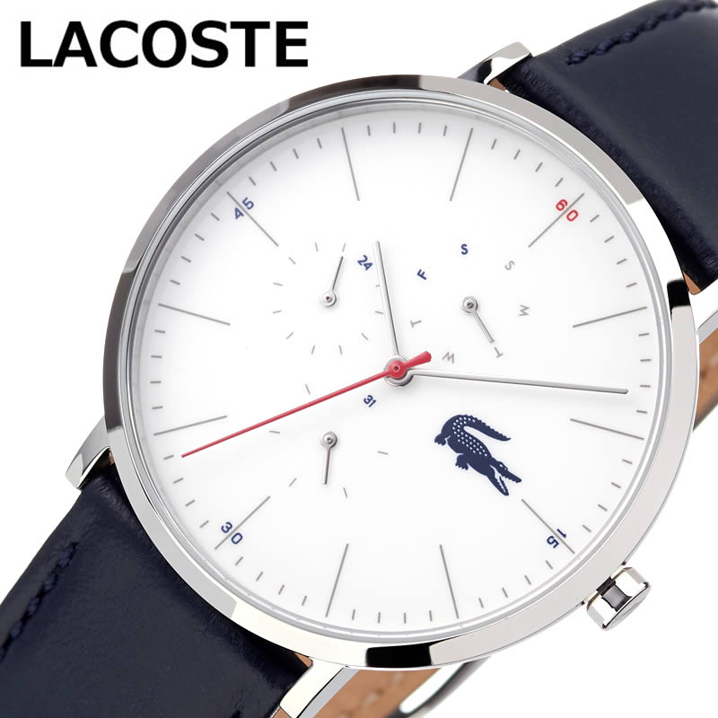 激安の メンズ腕時計 ブランド 人気 Lc ホワイト 腕時計 メンズ Moon ムーン 時計 ラコステ 腕時計 Lacoste シンプル ギフト プレゼント カジュアル スポーツ ファッション かわいい おしゃれ Telcoserv Gr