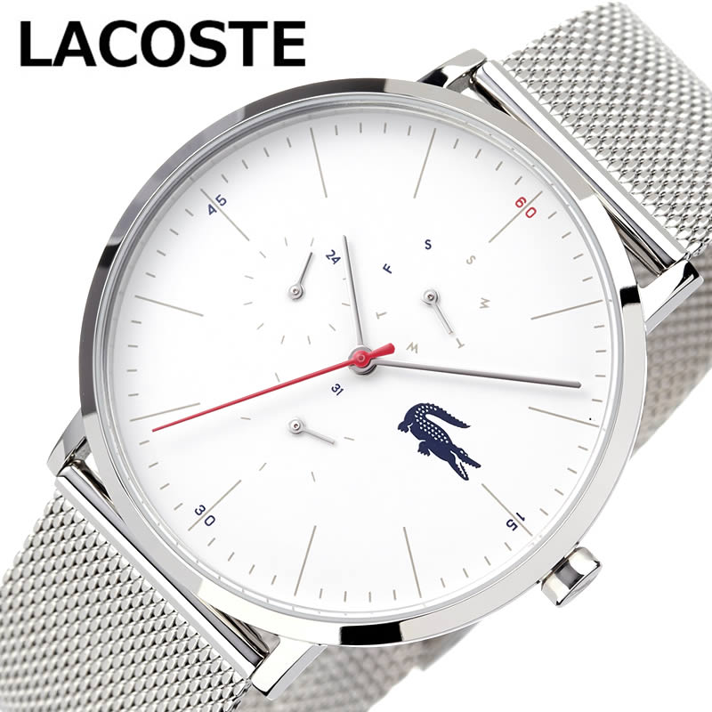 21年最新入荷 メンズ腕時計 腕時計 メンズ Moon ムーン 時計 ラコステ 腕時計 Lacoste ホワイト ギフト プレゼント カジュアル スポーツ ファッション かわいい おしゃれ シンプル ブランド 人気 Lc Sm Service Uz
