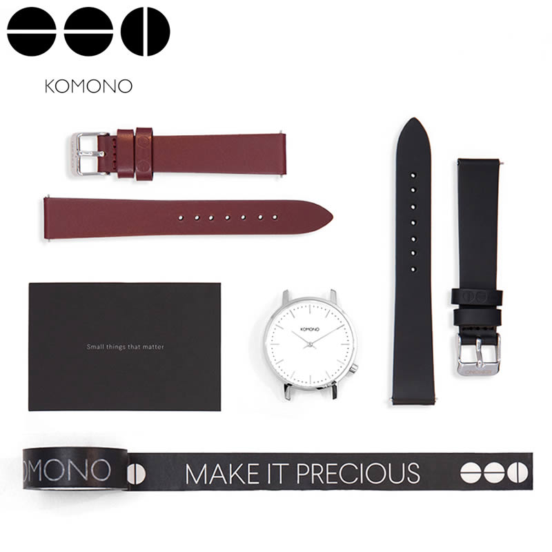 【最大1,903円引き】【10%OFF】 KOMONO 腕時計 コモノ 時計 ハーロウ HARLOW レディース ホワイト KOM-W4144 プレゼント ギフト|腕時計専門店ハイブリッドスタイル