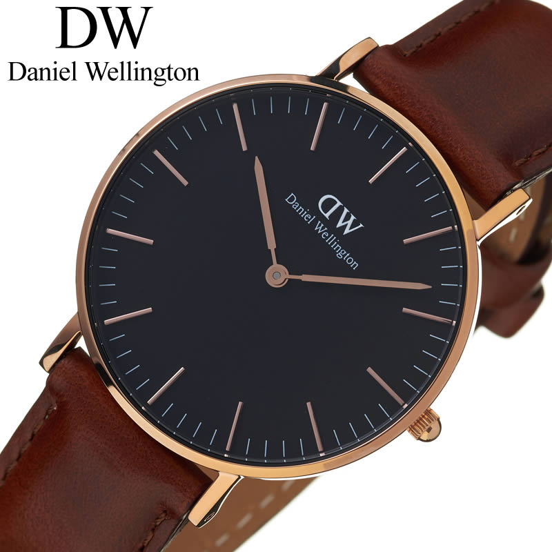 気質アップ Danielwellington 腕時計 ダニエルウェリントン 時計 クラシック セントモーズ ローズ 36mm Classic St Mawes Rose レディース 腕時計 ブラック Dw 北欧 Dw ペアウォッチ カップル シンプル ラウンド クラシック 上品 モダン プレゼント ギフト