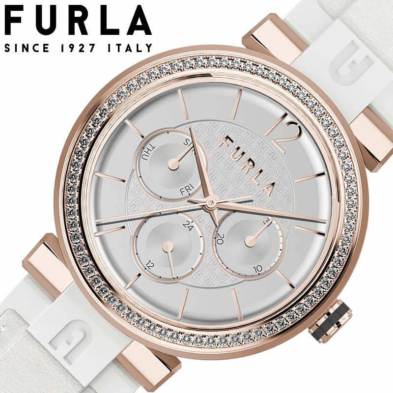 宅送 国内正規品 フルラ 腕時計 Furla 時計 マルチファンクション Multifunction レディース 腕時計 ホワイト Wwl3 人気 話題 流行 ブランド イタリア 女性 ギフト プレゼント 安い購入 Doutoresdaalegria Org Br