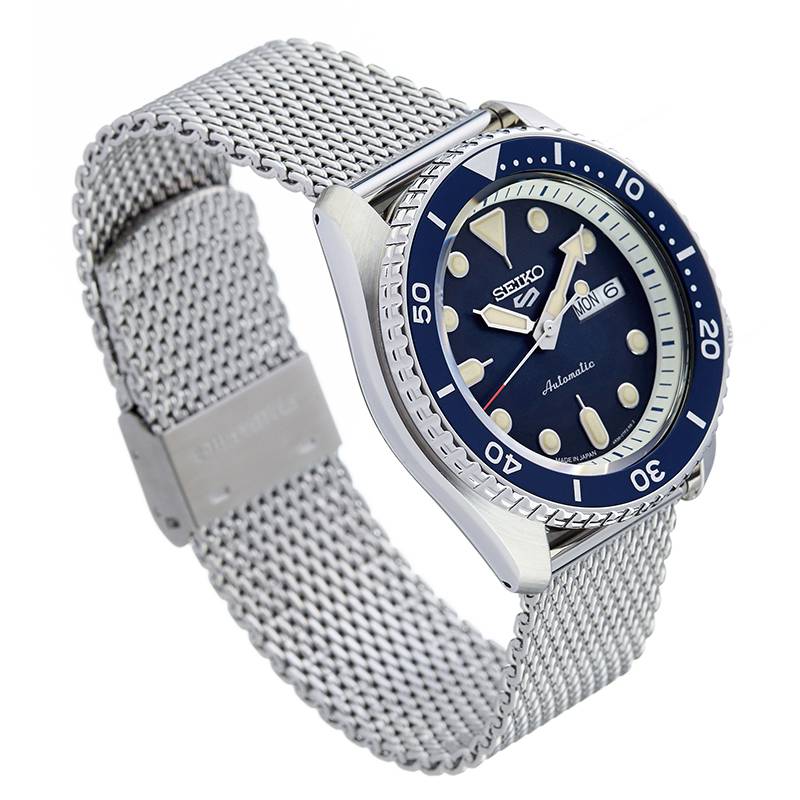 セイコー5スポーツ 時計 Seiko5 Sports メカニカル 腕時計 スーツ スタイル Suits Style メンズ 腕時計 ネイビー Sbsa015 Favseiko 人気 ブランド 防水 カレンダー 自動巻 スケルトン おしゃれ ファッション カジュアル ビジネス プレゼント ギフト 母の日 Av Drop Com