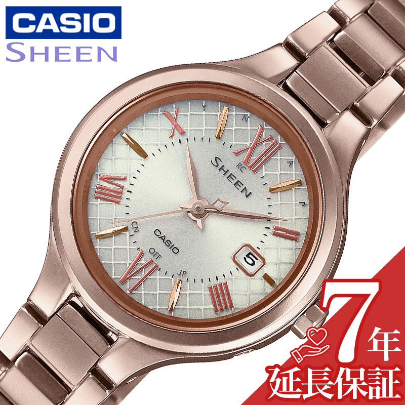 【最大4,224円引き】【10％OFF】 カシオ 電波 ソーラー 腕時計 CASIO 時計 シーン SHEEN 男性 向け メンズ クォーツ SHW-7000TCG-4AJF かっこいい 彼氏 夫 人気 おすすめ おしゃれ ブランド 記念日 誕生日 プレゼント ギフト｜腕時計専門店ハイブリッドスタイル