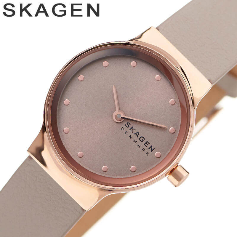 スカーゲン 腕時計 SKAGEN 時計 フレヤ FREJA レディース 女性 向け ベージュ系 SKW3005 人気 おすすめ おしゃれ ブランド 誕生日 プレゼント ギフト 祝い 通勤 通学 会社 学校 大学 高校 入社 入学 就職 結婚式 結婚