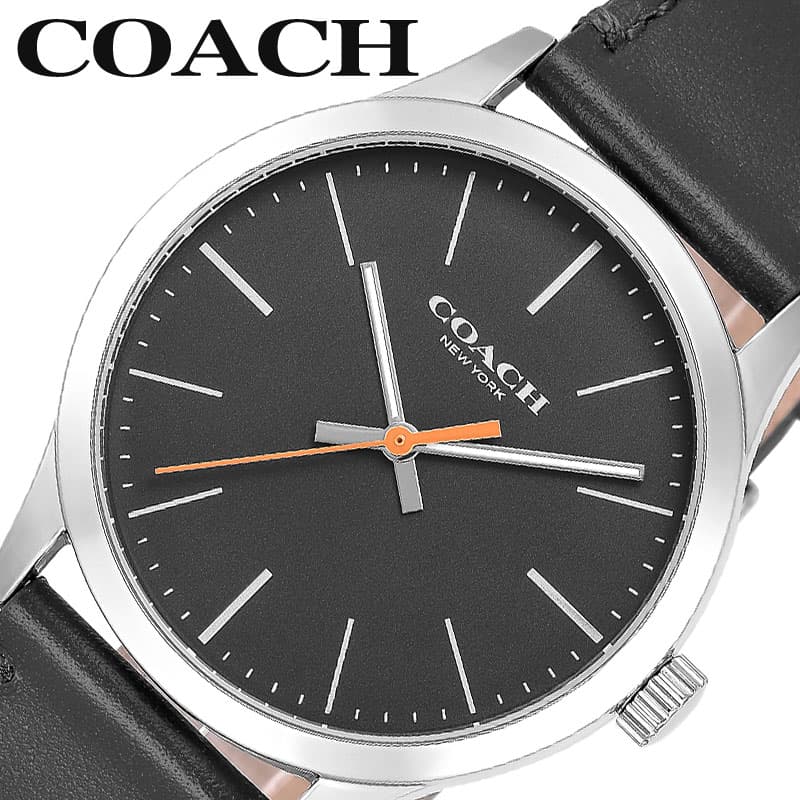 コーチ 腕時計 COACH 時計 バクスター Baxter レディース ブラッククォーツ (電池式) ラグジュアリー カジュアル ファッション デート シンプル お出かけ 大学 アナログ かわいい CO-14602414 人気 おすすめ おしゃれ ブランド プレゼント ギフト