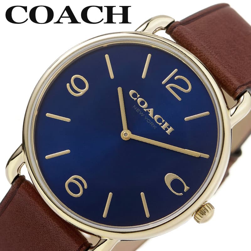 コーチ 腕時計 COACH 時計 エリオット ELLIOT メンズ シルバーネイビー ブランド 大学生 彼氏 贈り物 定番 スーツ 旦那 夫 上品 卒業 入学 進学 合格 転勤 景品 CO-14602644 人気 おすすめ おしゃれ プレゼント ギフト