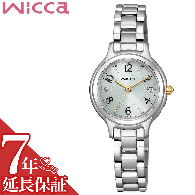 【最大8,140円引き】【20%OFF】 シチズン 腕時計 CITIZEN 時計 ウィッカ Wicca レディース ミントブルー 電波ソーラー クォーツ (電池式) ビジネス オフィス シンプル 高性能 万能 知的 センス 上品 モダン 大人 こだわり 贈り物 KS1-911-71 人気 おしゃれ ブランド|腕時計専門店ハイブリッドスタイル