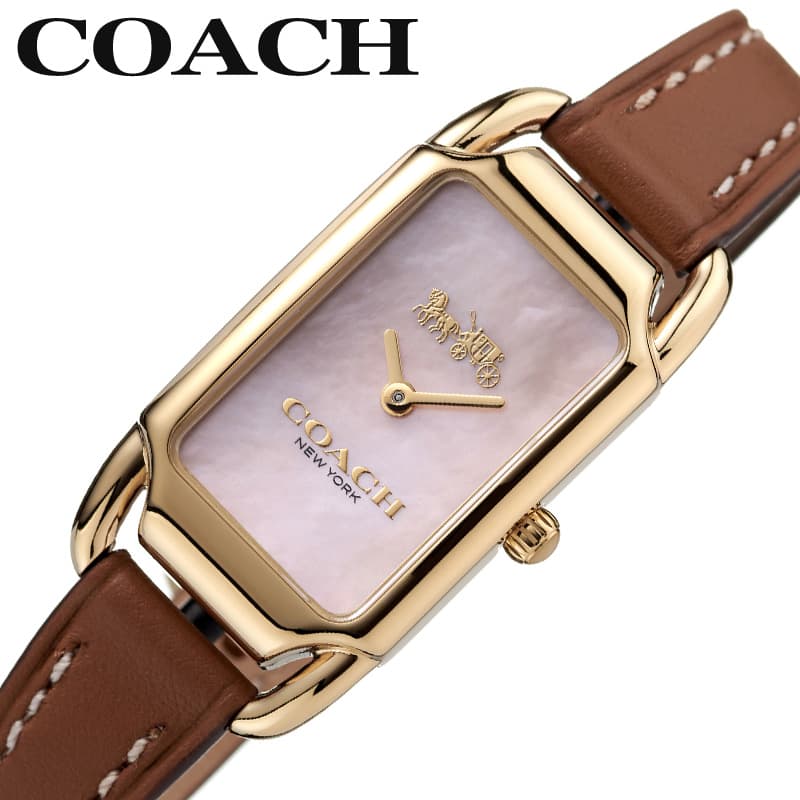 コーチ 腕時計 レディース 可愛い腕時計 ケイディ 長方形 COACH コーチ 腕時計 手表 レディース 可愛い腕時計 ケイディ
