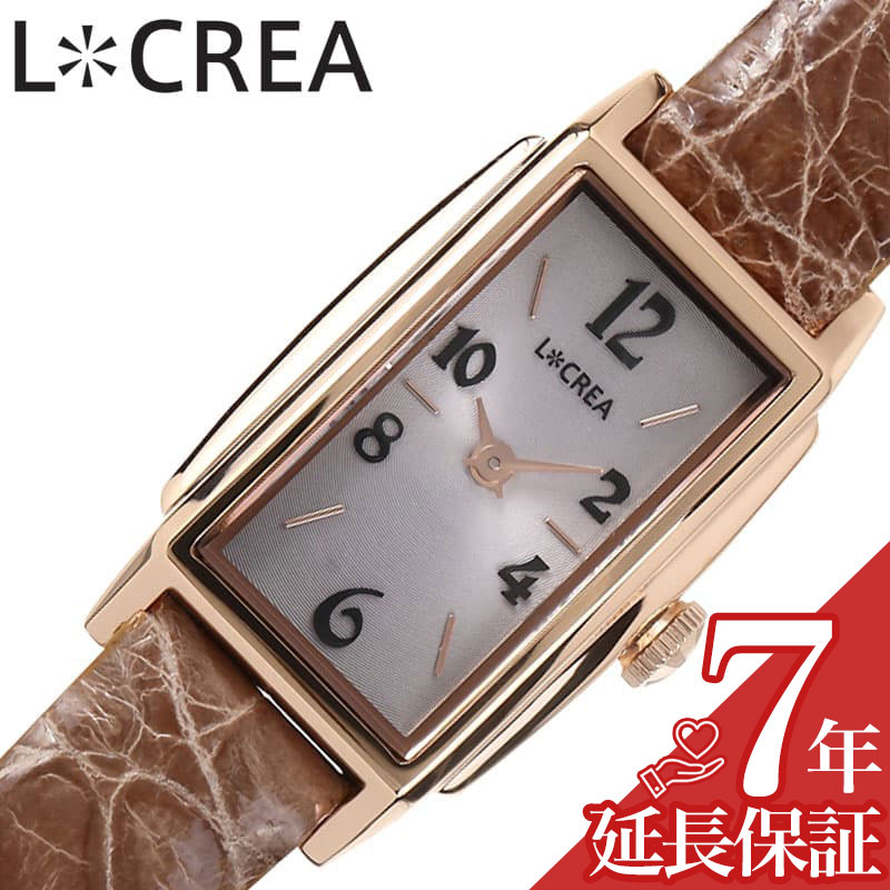 ルクレア 腕時計 LCREA 時計 レクタングル レディース ピンクゴールド ソーラー ビジネス 女性 電池交換不要 日本製 可愛い かわいい ファッション レディースファッション 人気 おすすめ おしゃれ ブランド プレゼント ギフト LC2002-PGCMO