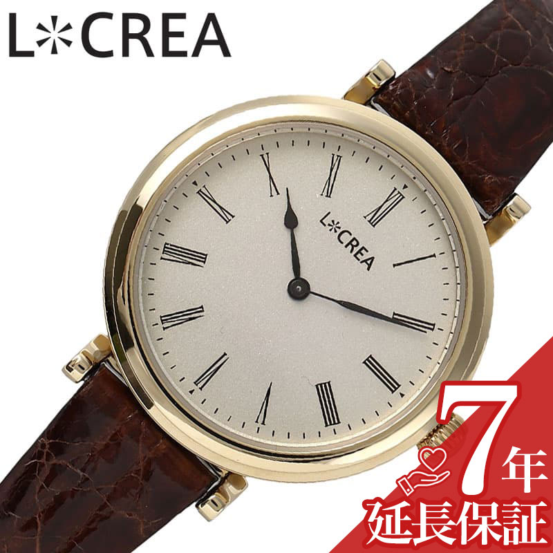ルクレア 腕時計 LCREA 時計 アシエット レディース ゴールド ソーラー ビジネス 女性 電池交換不要 日本製 可愛い かわいい ファッション 高級感 エレガンス 人気 おすすめ おしゃれ ブランド プレゼント ギフト LC2102-GPCBR｜腕時計専門店ハイブリッドスタイル