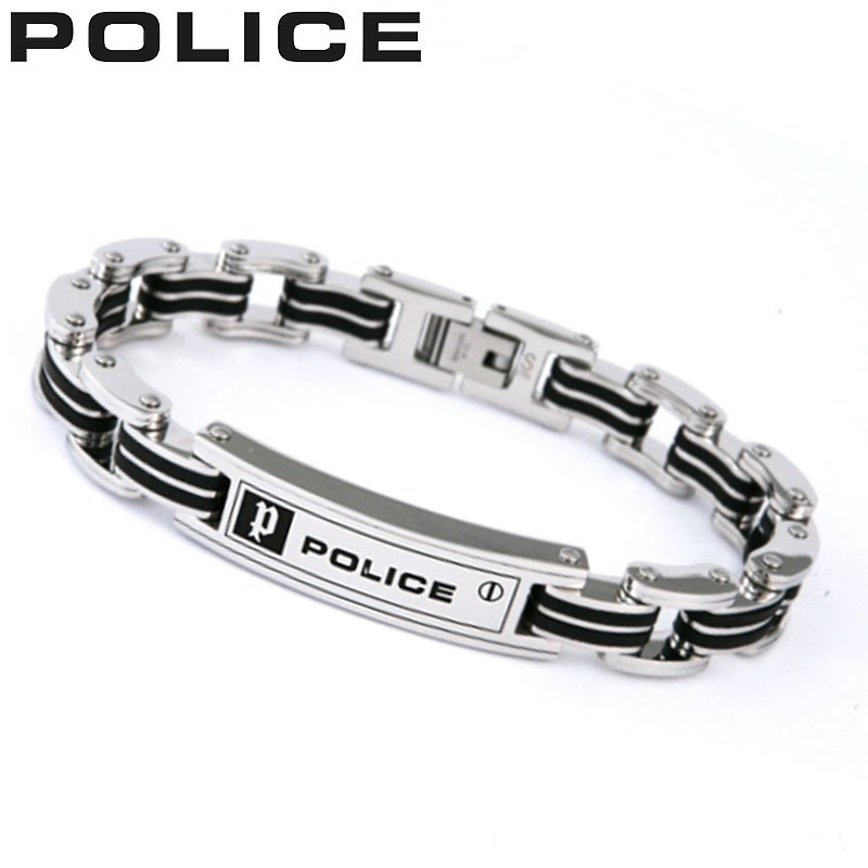 楽天市場】ポリス アクセサリー POLICE ブレスレット トラッカー