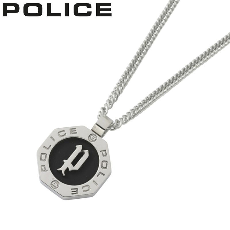 ポリス アクセサリー POLICE ネックレス レインガ REINGA メンズ シルバー ブラック 男性 誕生日 記念日 お祝い 贈り物 彼氏 夫 旦那 パパ 父 息子 ファッション かっこいい GN2102508 定番 人気 おすすめ おしゃれ ブランド プレゼント ギフト
