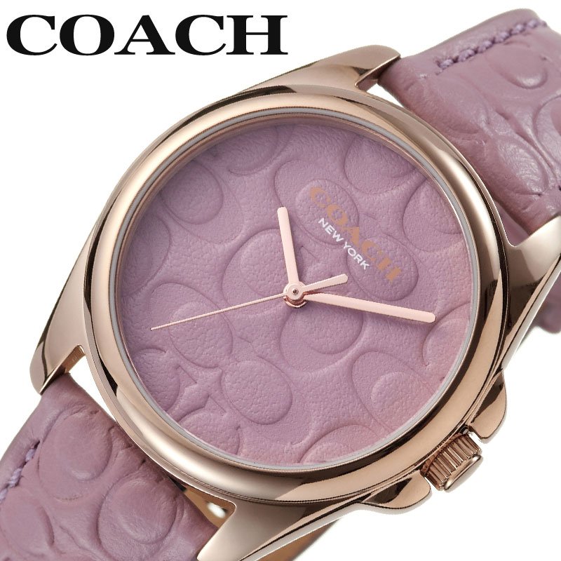 コーチ 腕時計 COACH 時計 グレイソン 女性 シンプル 革 革ベルト レザー レザーベルト 仕事 アナログ 華奢 ロゴ ロゴ入り 入学祝い 卒業祝い 就職祝い 誕生日 プレゼント 記念日 彼女 妻 嫁 さん ママ 母 娘 かわいい CO-14504163 人気 おすすめ おしゃれ ブランド