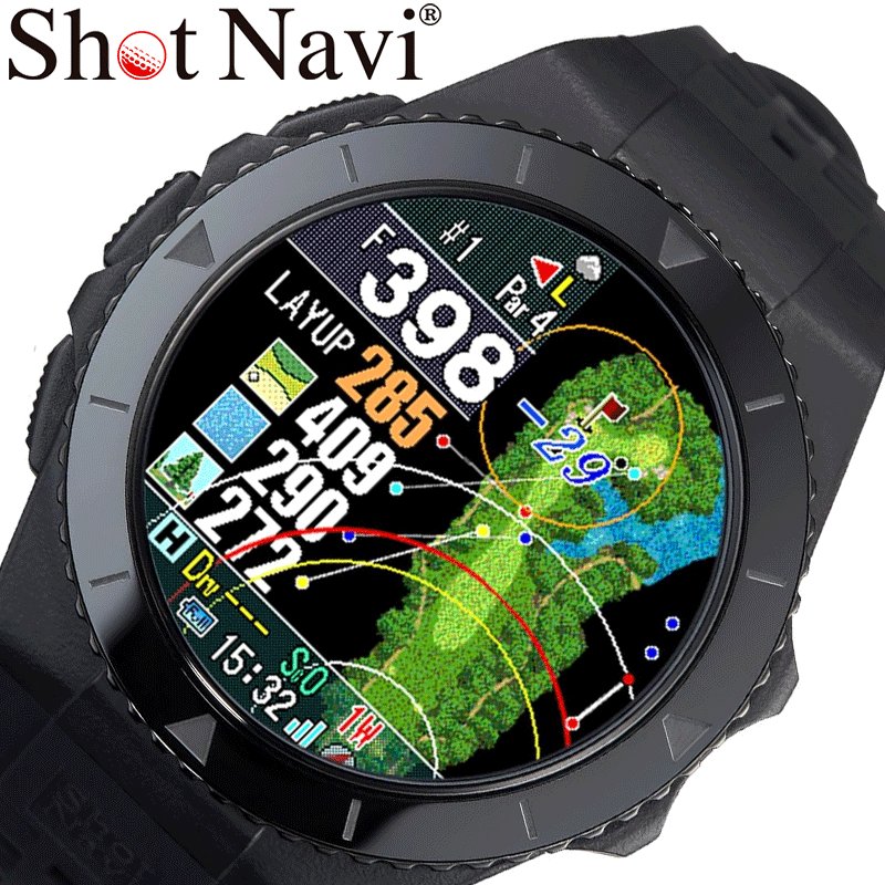 ショットナビ 腕時計 Shot Navi 時計 エクシード EXCEEDS ブラック 黒 ゴルフ ゴルフ用品 腕時計型 飛距離 測定器 飛距離計測機 GPS ナビ GPSナビ スコアカウンター グリーン 距離 距離測定器 競技 音声 日本製 人気 おすすめ おしゃれ ブランド 誕生日 プレゼント ギフト