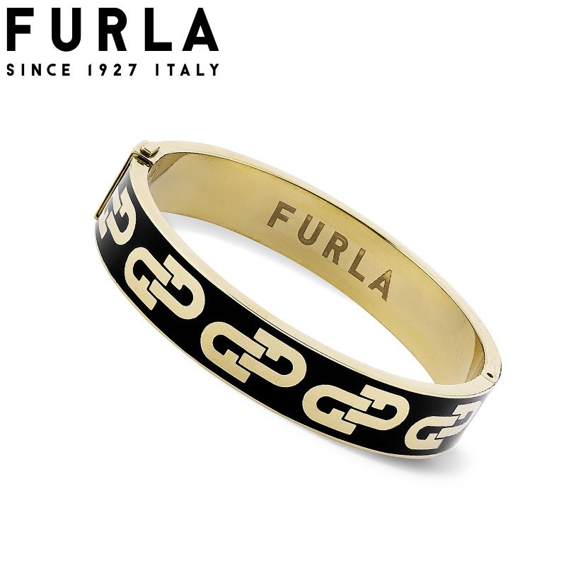 フルラ アクセサリー FURLA ARCH BANGLE レディース FJ0124BTL 女性 バングル 黒 きれいめ かわいい 大人 フェミニン 彼女 妻 嫁 さん 母 お母さん 母親 ママ 娘 大学生 学生 社会人 入学祝い 卒業祝い 就職祝い 誕生日 記念日 プレゼント ギフト 人気 おしゃれ ブランド
