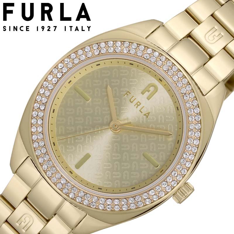 フルラ 腕時計 FURLA 時計 ロゴス LOGOS 女性 レディース キラキラ 金 かわいい かっこいい 大人 ビジネス 仕事 社会人 大学生 学生 彼女 嫁 さん 妻 母 ママ 娘 友達 入学祝い 卒業祝い 就職祝い 誕生日 記念日 プレゼント WW00038003L2 おしゃれ ブランド