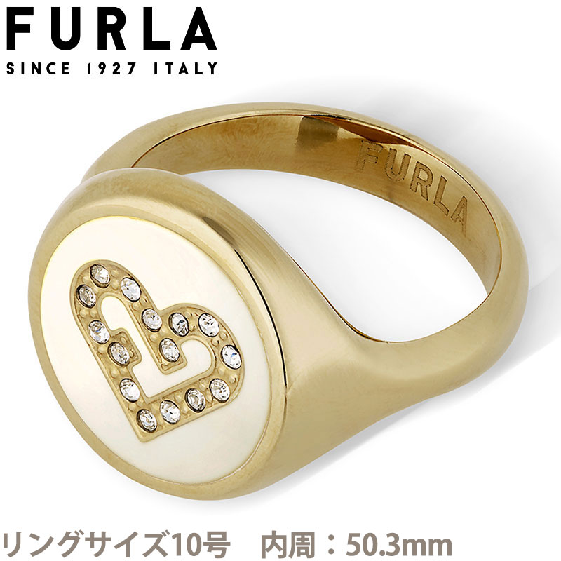FURLA 指輪 ハート リング ピンクゴールド レッド FJ0202RT 楽天市場】フルラ 指輪 アクセサリー ハート リング ピンク