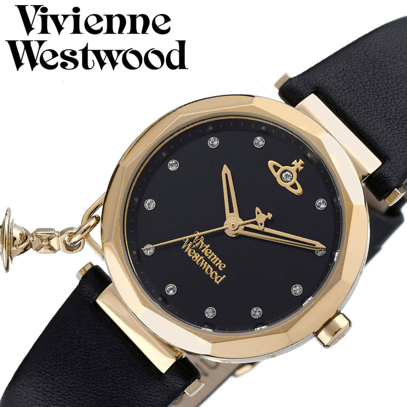 ■Vivienne Westwood■ Berkeley VV268GDBK Vivienne Westwood Black Dial Ladies Watch VV268GDBK