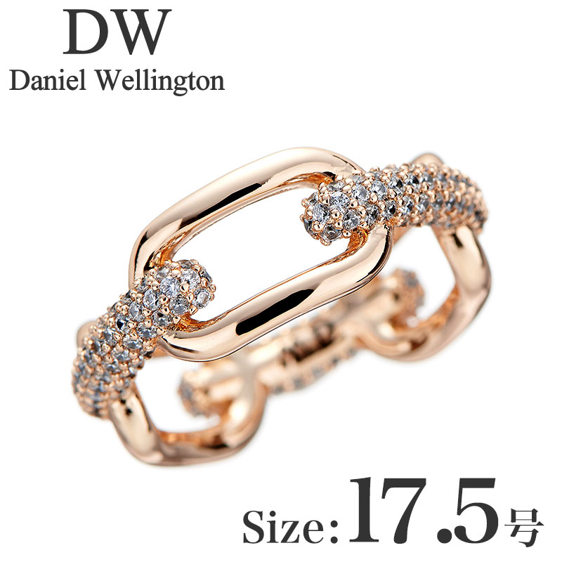 ダニエル ウェリントン アクセサリー Daniel Wellington リング クリスタル リンク リング Crystal Link Ring 58 RG レディース アクセサリー ローズゴールド DW00400582 人気 おすすめ おしゃれ ブランド プレゼント ギフト|腕時計専門店ハイブリッドスタイル