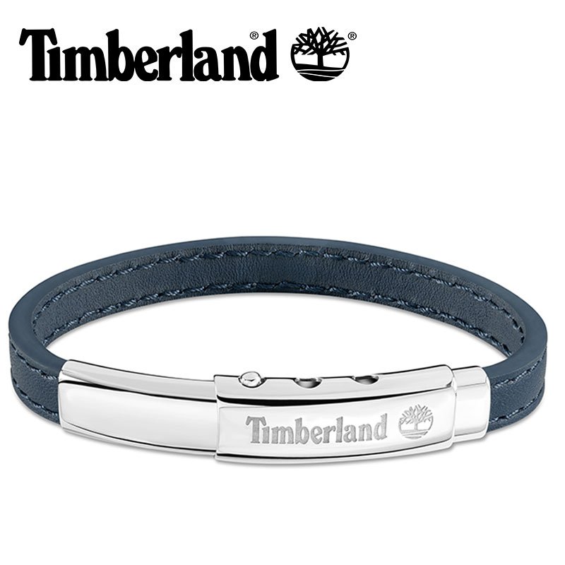 ティンバーランド アクセサリー Timberland ブレスレット アミティー AMITY メンズ アクセサリー バングルカラー:ブルー（ネイビー） TDAGB0001604 人気 おすすめ おしゃれ かっこいい カジュアル 牛革 ブランド プレゼント ギフト