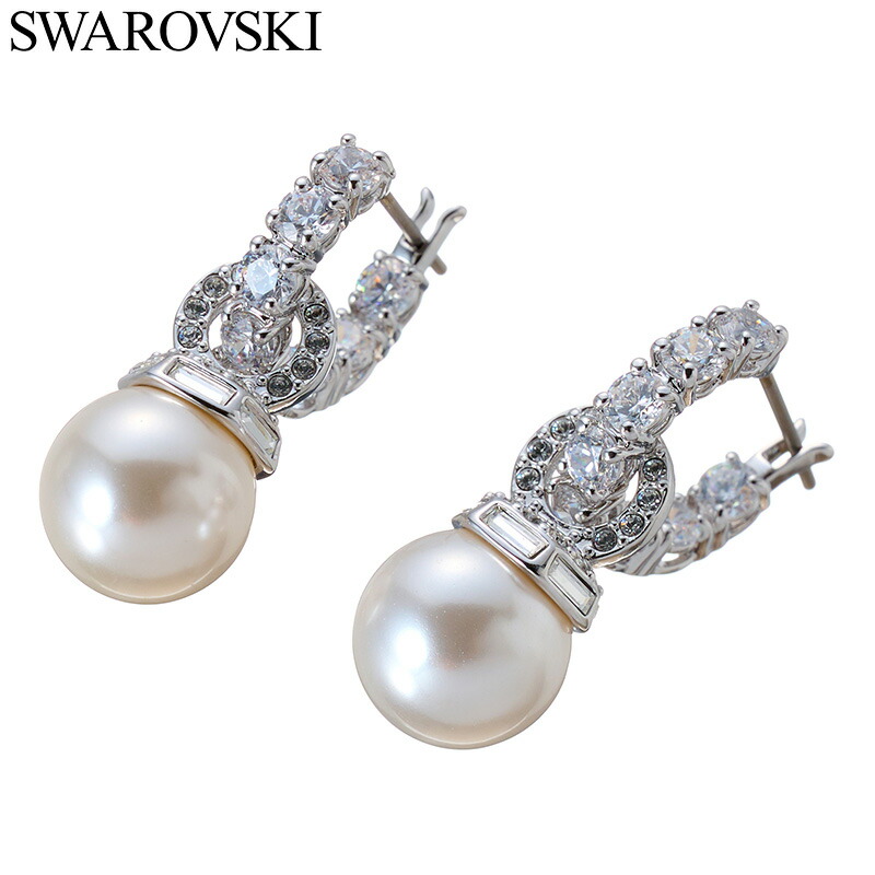 【最大7,480円引き】【25%OFF】 スワロフスキー アクセサリー Swarovski ピアス レディース クリスタル部分:ホワイト SW-5691716 人気 おすすめ おしゃれ 上品 華やか ジュエリー ラグジュアリー かわいい 光沢 彼女 嫁 友達 女友達 誕生日 お祝い 記念日|腕時計専門店ハイブリッドスタイル