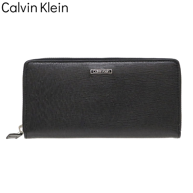 カルバンクライン ラウンドファスナー 長財布 Calvin Klein 長財布 ラウンドファスナー 長財布 Zip Aroiund Wallet メンズ ラウンドファスナー 長財布 ブラック 31CK190006 人気 おすすめ おしゃれ ブランド プレゼント ギフト