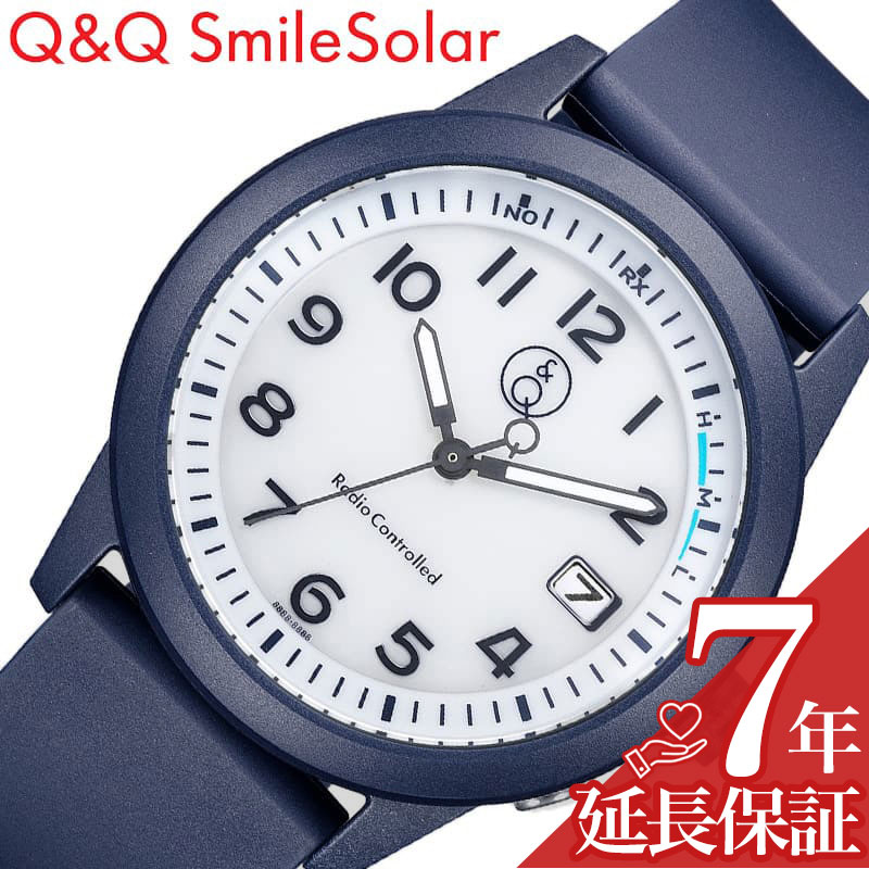 シチズン キューアンドキュー スマイルソーラー 腕時計 CITIZEN Q＆Q smilesolar 時計 ソーラーメイト電波 SolarMate Radio Controlled レディース 腕時計 ホワイト 電波 ソーラー D08A-003VK シンプル カジュアル 人気 おすすめ おしゃれ ブランド プレゼント ギフト