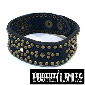 ブレスレット プッシンリミッツ Pushin'Limitsアクセサリー Pushin' Limits アクセサリー メンズ アクセサリ メンズアクセサリー Re BOUS Age PLB-3-NAVY プレゼント ギフト｜腕時計専門店ハイブリッドスタイル