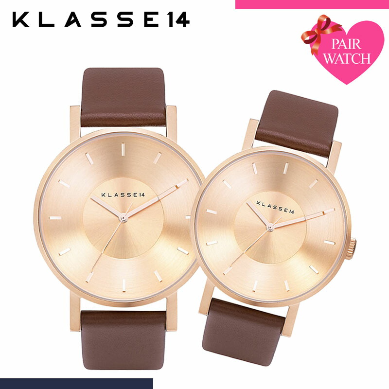 格安人気 ペア価格 ペアウォッチ クラス14 腕時計 Klasse14 時計 ペア ウォッチ クラス 14 Klasse 14 クラスフォーティーン メンズ レディース セット 人気 ブランド 旦那 妻 嫁 夫 彼氏 彼女 夫婦 お揃い カップル プレゼント 革ベルト レザー シンプル ギフト