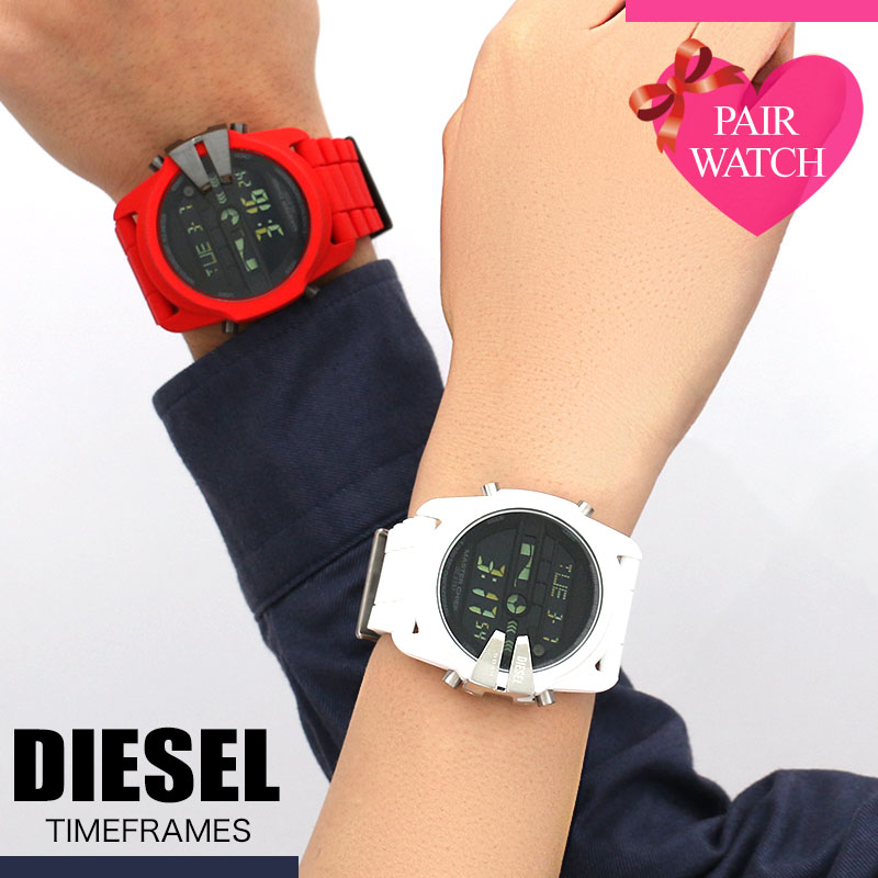 【最大4,488円引き】【10%OFF】 【ペア価格】ペアウォッチ ディーゼル DIESEL 腕時計 ペア ウォッチ 時計 メンズ レディース 男女 シリコンバンド ラバーベルト 恋人 彼氏 彼女 プレゼント ギフト おそろい カップル お揃い 夫婦 記念日 誕生日 お祝い シンプル おすすめ|腕時計専門店ハイブリッドスタイル