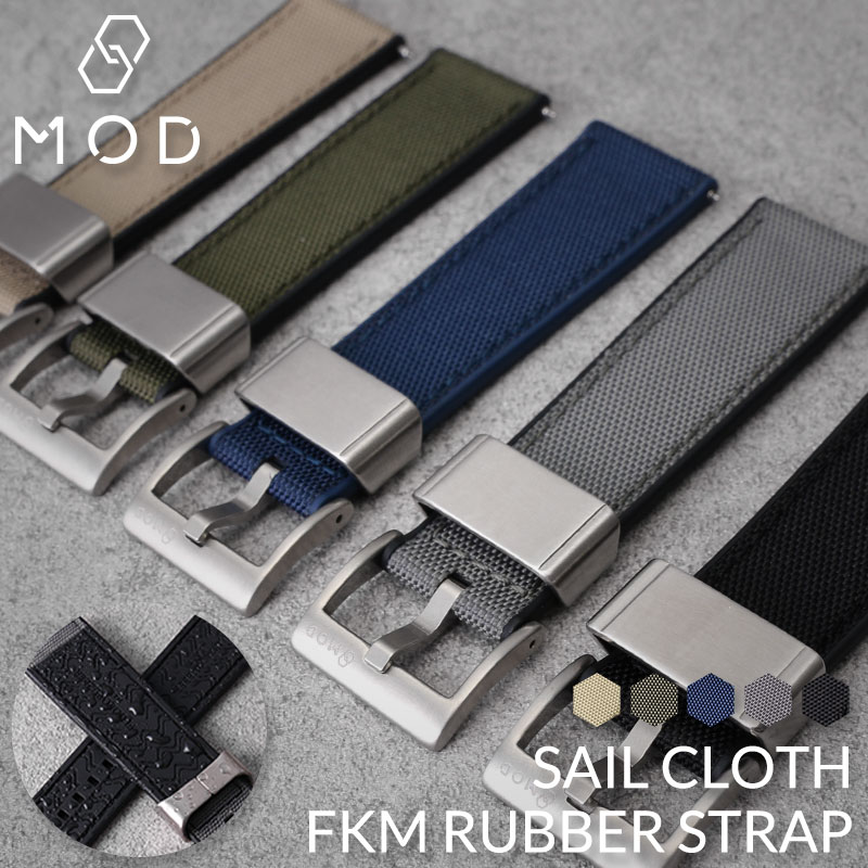 ラバーストラップ 楽天市場】【SEIKO セイコー 対応】MOD FKM RUBBER オフショア