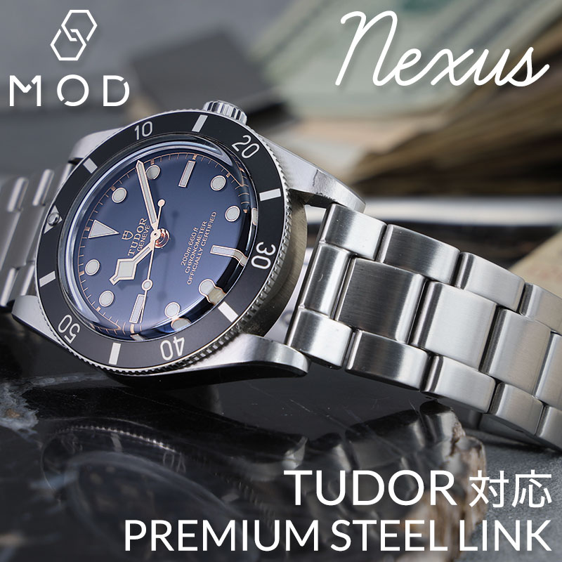 楽天市場】【TUDOR チューダー 対応】MOD METAL STRAP NEXUS メタル