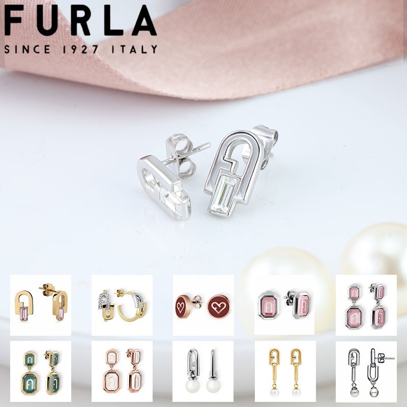 【店長のピックアップ】フルラ レディース ピアス アクセサリー FURLA ステンレス 女性 シンプル 華奢 華やか 上品 高級感 かわいい 大人可愛い フェミニン ファッション カジュアル 人気 おすすめ おしゃれ 彼女 妻 嫁 母 娘 結婚式 誕生日 記念日 ブランド 贈り物 ギフト