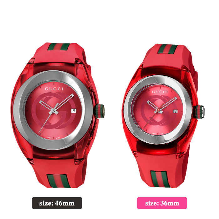 ペア価格 ペア 11 495円引き おそろい グッチ 夫婦 腕時計 シンク ペアウォッチ 時計 レディース セット メンズ ブランド 赤 Gucci Sync 人気 レッド 個性的 おしゃれ ラバー ベルト 恋人 カップル ペア ペアルック おそろい 彼女 彼氏 夫婦 結婚