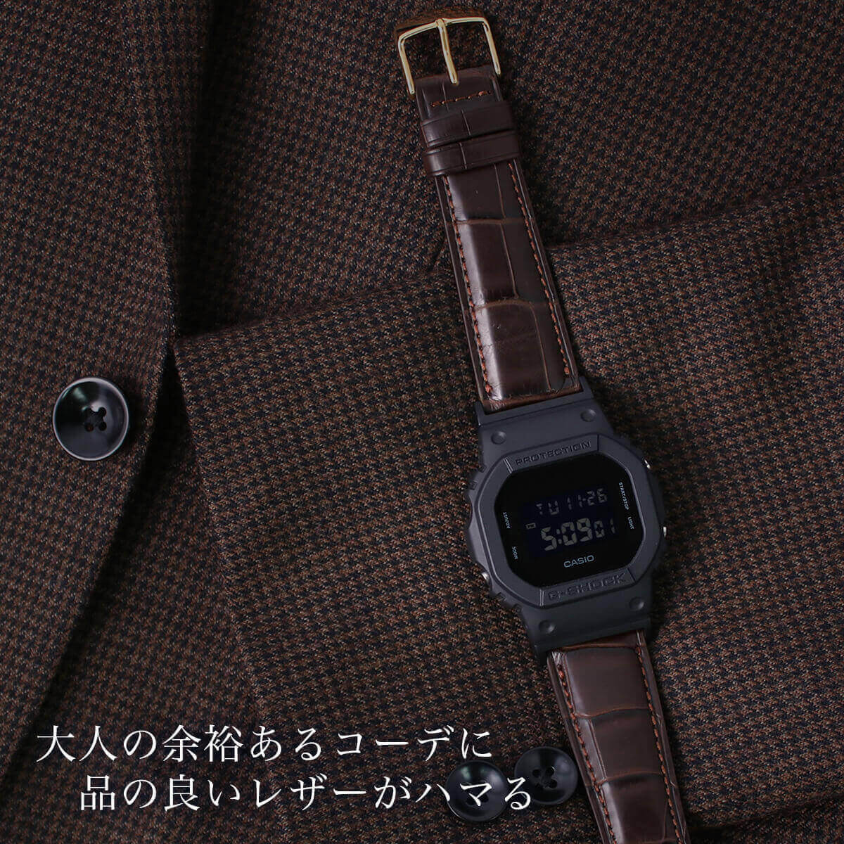 レザーベルト 本革 ブランド 対応 22mm G Shock 幅 セット 機能 カスタム ジーショック ホワイトデー アダプター ブラウン クロコダイル Gショック 替えベルト 鰐革 わに革 ワニ革 時計 腕時計 メンズ 交換用 バンド ストラップ 人気 おすすめ おしゃれ ビジネス 大人 高級 レザーベルト 本革 ブランド 対応 22mm G Shock 幅 セット 機能 カスタム ジーショック ホワイトデー アダプター ブラウン クロコダイル Gショック 替えベルト 鰐革 わに革 ワニ革 時計 腕時計 メンズ 交換用 バンド ストラップ 人気 おすすめ おしゃれ ビジネス 大人 高級