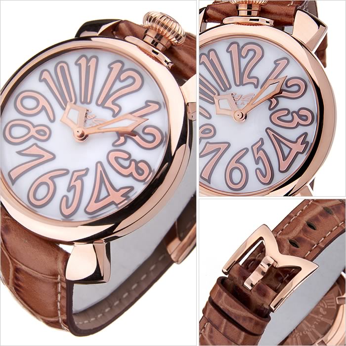 【楽天市場】ガガミラノ 腕時計 GaGa MILANO 時計 マヌアーレ MANUALE 40MM プラカットオロ PLACCATO ORO