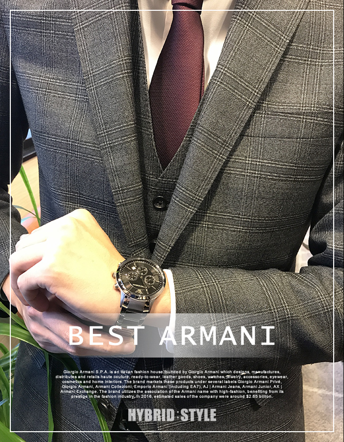 【楽天市場】エンポリオアルマーニ 腕時計 EMPORIO ARMANI 時計 アルマーニ メンズ ブラック AR2434 メンズ腕時計 腕時計