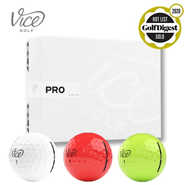 国内在庫】 Vice Golf プロゴルフボール 1 dozen fucoa.cl