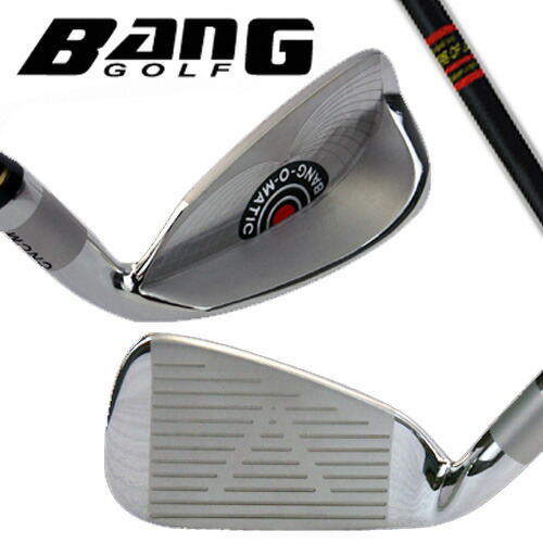 BANG-O-MATIC #1,#2,#3アイアン カーボンシャフト仕様飛ばし屋だからこそ必要なドライビングアイアン!