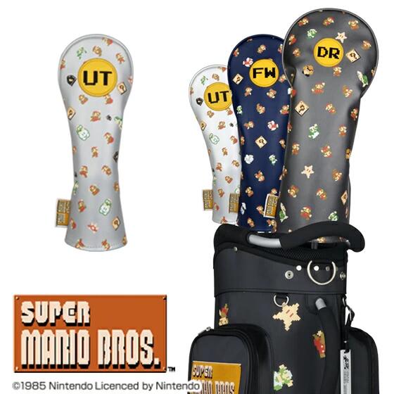 SUPER MARIO Bros. SUPER MARIO UTILITY HEADCOVER SBHU002 CHARACTER NINTENDO GAME CHARACTER NINTENDO GOLF EQUIPMENT COMPETITION PRIZE GIFT GOLF GOLF GOLF GOLF HOKUSHIN DEAL