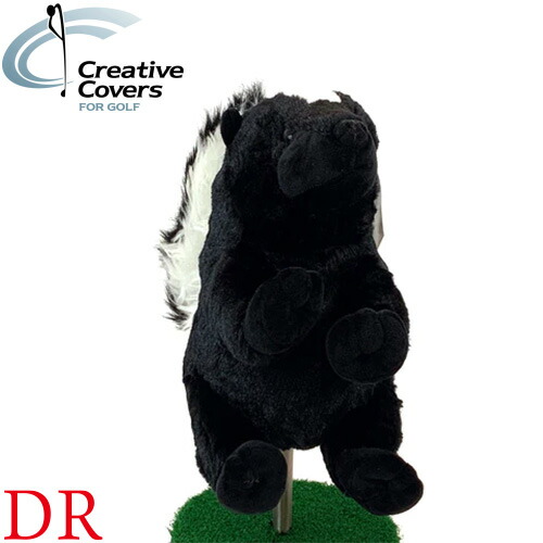 【楽天市場】Creative Covers スカンク ヘッドカバー ドライバー用 460cc対応 WHC1762Skunk クリエイティブ