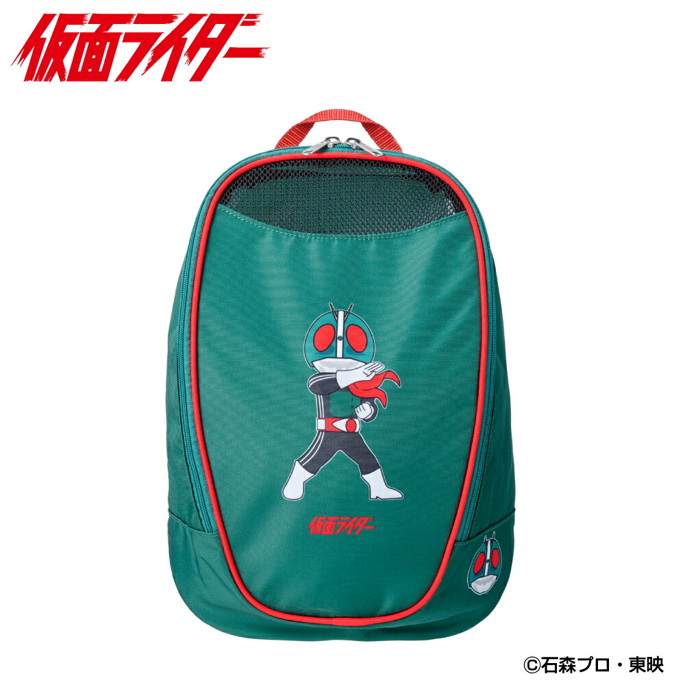 シューズケース 仮面ライダー KAMEN RIDER 石森プロ osc0001特撮 キャラクター ゴルフ用品 ギフト ゴルフコンペ 景品 賞品 ゴルフグッズ HTCゴルフ ホクシン交易 送料無料画像