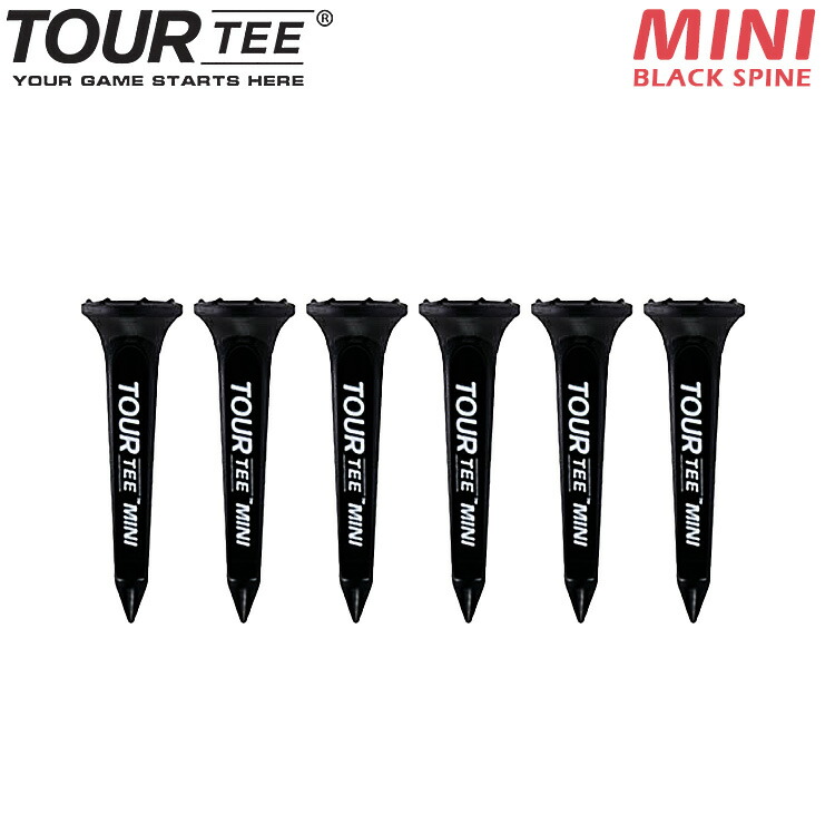 楽天市場】TOUR TEE COMBO BLACK SPINE 80mm 3本入 45mm 2本入 (ピンク