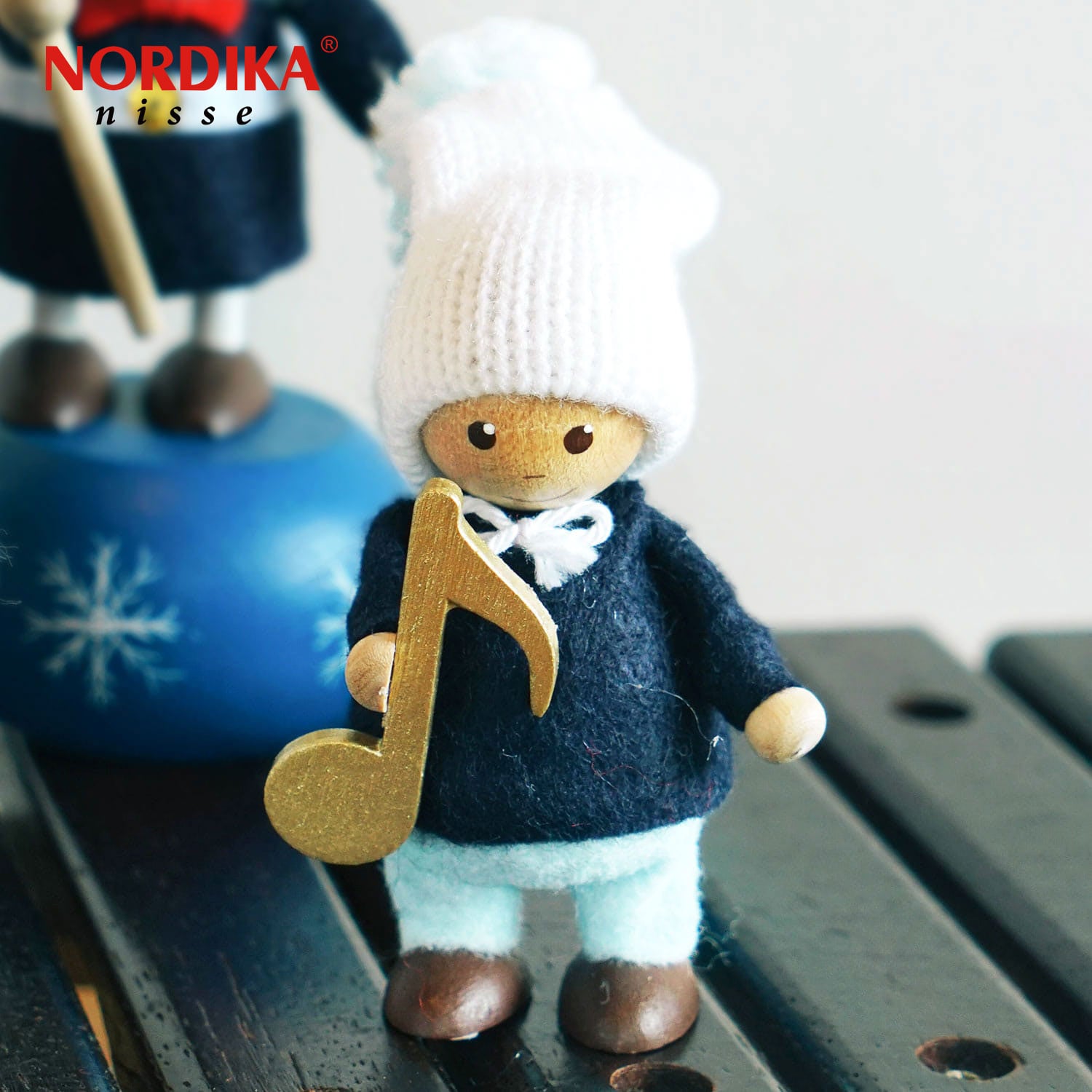 楽天市場】NORDIKA DESIGN ノルディカニッセ 人形 小舟を持った青い