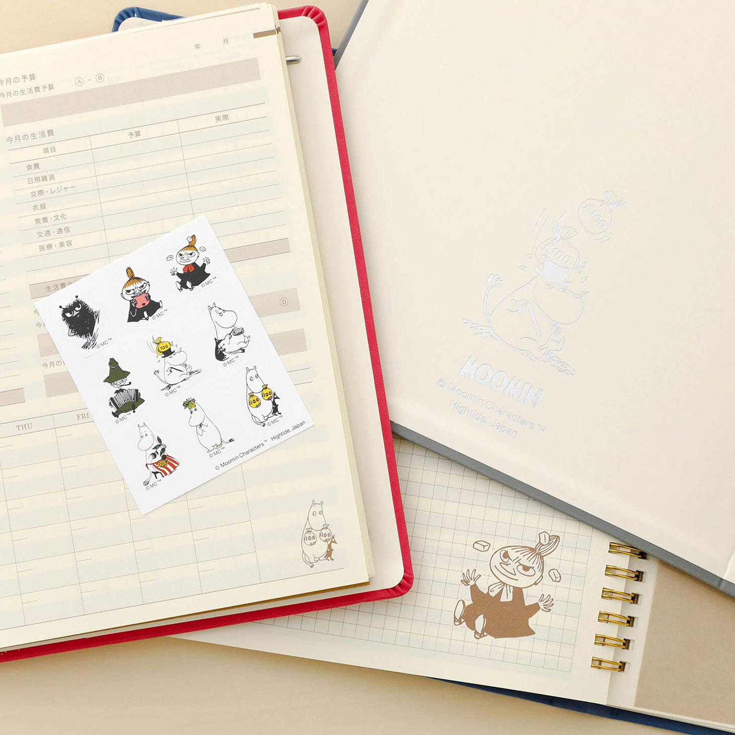 楽天市場 Moomin ムーミン ハウスキーピングブック 家計簿 Hightide Online ハイタイド