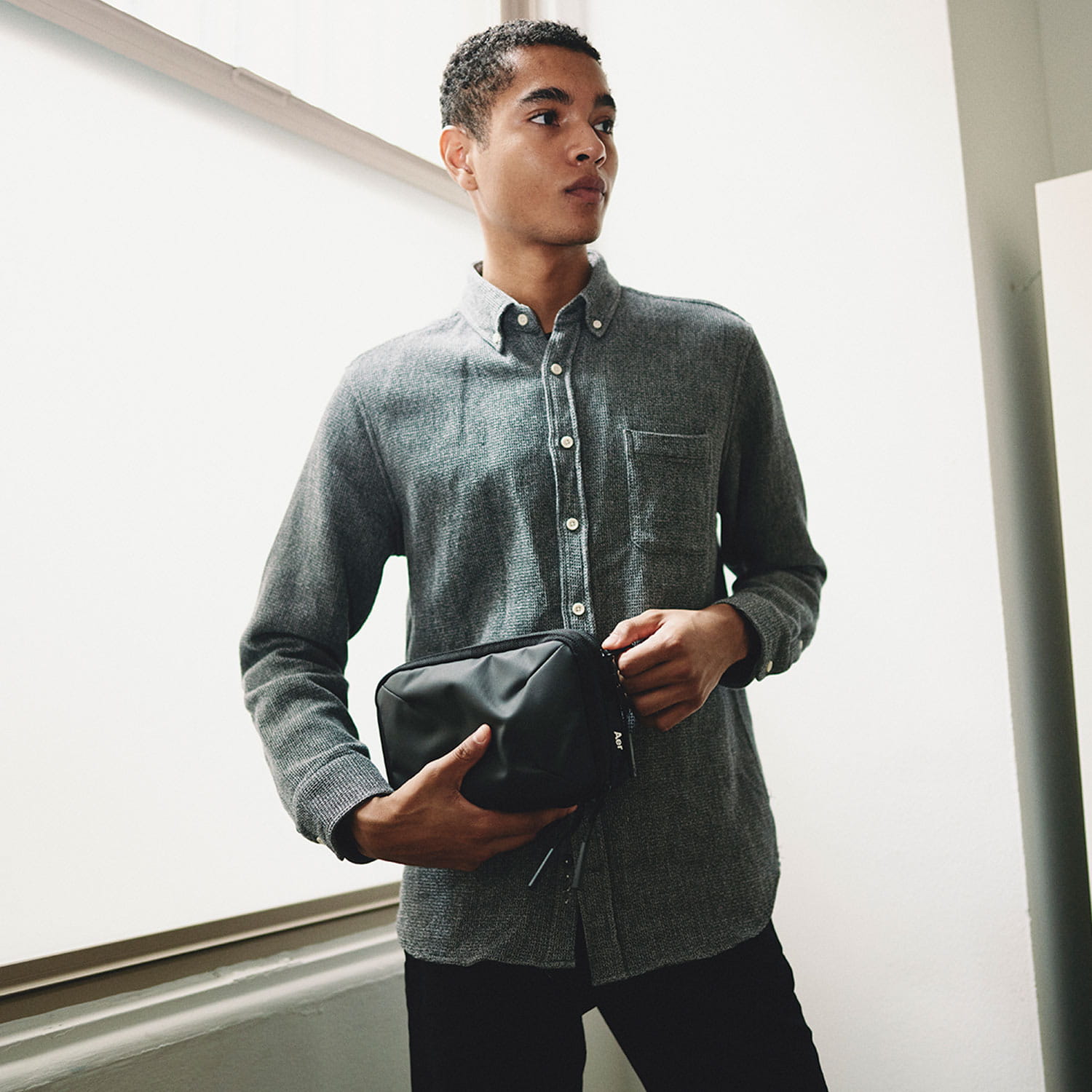 Aer エアー Cable Kit 2 ケーブルキット 2 ガジェットポーチ ガジェット ケース ガジェット ポーチ セカンドバッグ メンズ 小物入れ 旅行 Fitzfishponds Com